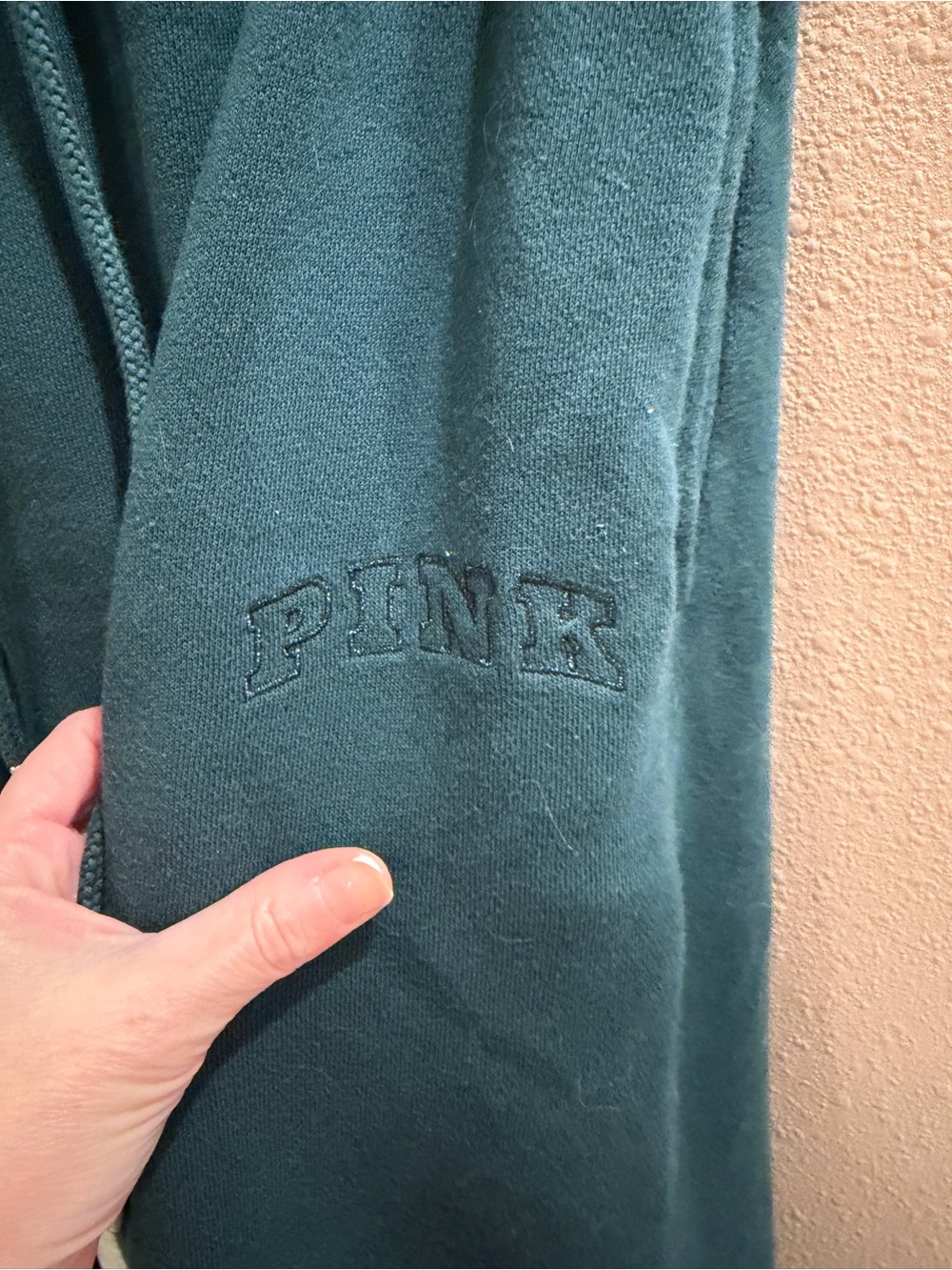 PINK Victoria's Secret Teal Green Pants